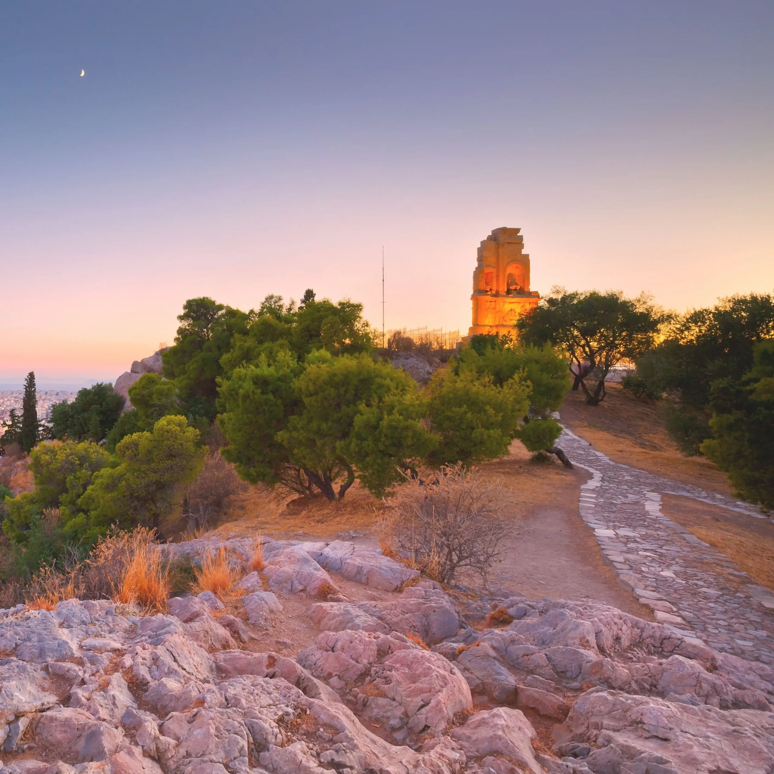 Philopappos Hill, Pnyx & Agora